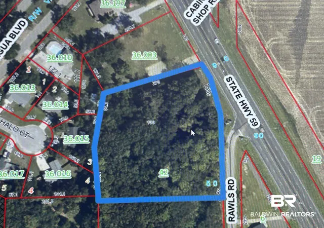Photo 1 of Land for sale at 25413 Highway 59, Loxley, AL 36551 | MLS# 389463 | Listing updated on 2026-08-02