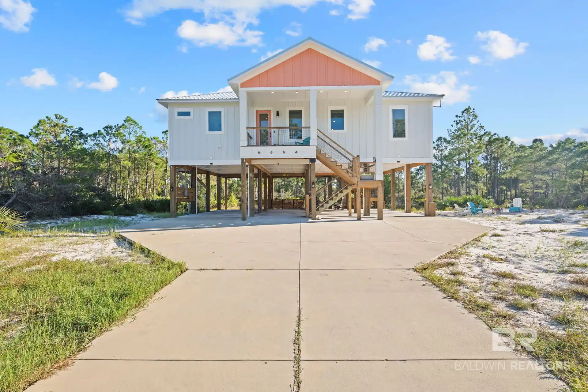 Photo 1 of Single family home for sale at 6664 Lakeshore Dr, Gulf Shores, AL 36542 | MLS# 411962 | Listing updated on 2026-10-22
