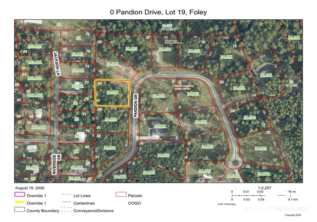 Photo 1 of Land for sale at 0 Pandion #19, Foley, AL 36535 | MLS# 407627 | Listing updated on 2026-08-18