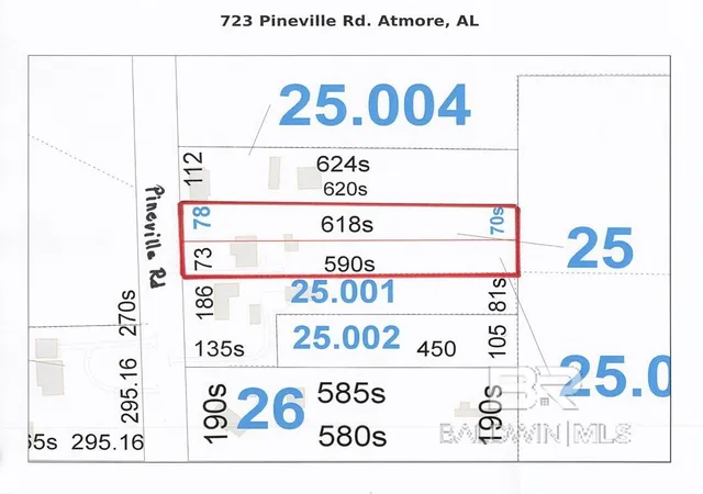 Homes for sale in Atmore, AL | 723 Pineville Road, Atmore, AL 36502 | MLS# 399017