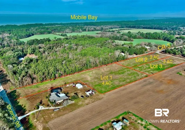 Photo 2 of Land for sale at 13783 County Rd 3, Fairhope, AL 36532 | MLS# 372370 | Listing updated on 2026-07-28