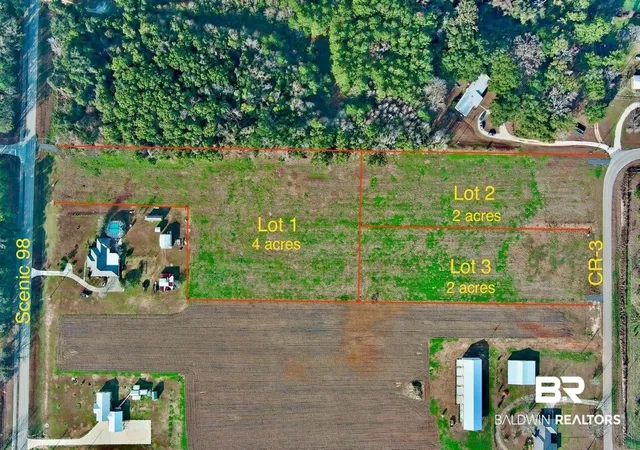 Photo 3 of Land for sale at 13783 County Rd 3, Fairhope, AL 36532 | MLS# 372370 | Listing updated on 2026-07-28
