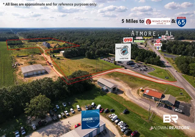 Photo 3 of Land for sale at 1812 S Main Street, Atmore, AL 36502 | MLS# 383822 | Listing updated on 2026-08-02