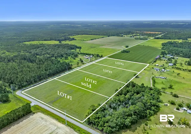 Photo 3 of Land for sale at 0 Greek Cemetery Rd, Robertsdale, AL 36567 | MLS# 391042 | Listing updated on 2026-10-05