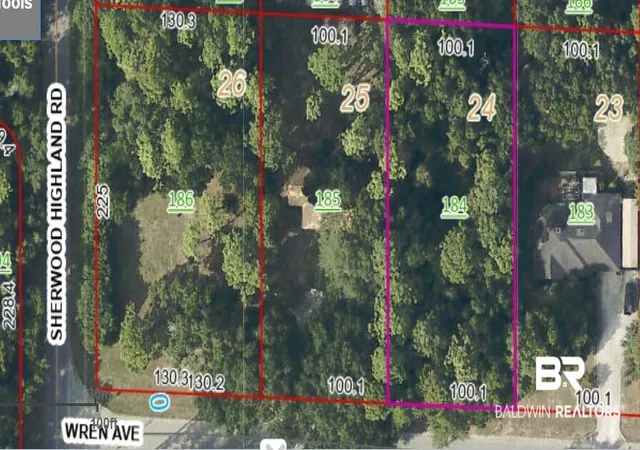 Photo 2 of Land for sale at 0 Wren Ave #24, Fairhope, AL 36532 | MLS# 406844 | Listing updated on 2026-08-19