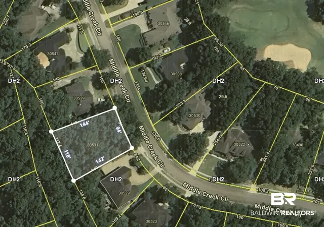 Photo 1 of Land for sale at 30531 Middle Crk Cir, Daphne, AL 36527 | MLS# 387766 | Listing updated on 2026-10-12