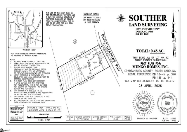 4th image of 5051 Burke Meadows Run, Chesnee, SC 29323 | MLS# 1596509