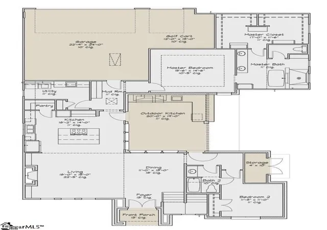 Photo 3 of Single family home for sale at 630 Hwy 14, Simpsonville, SC 29681 | MLS# 1588982 | Listing updated on 2026-09-23