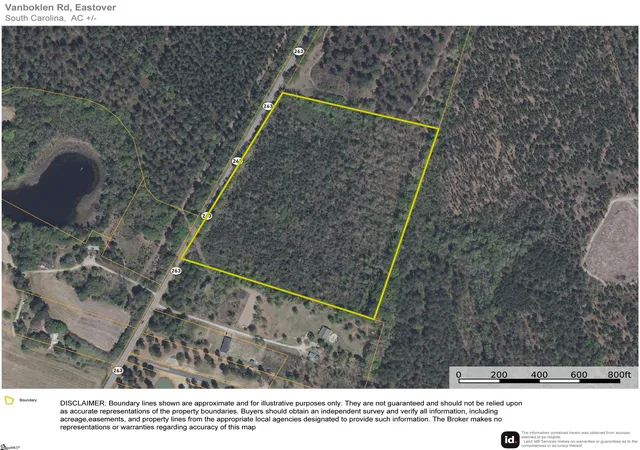 Photo 2 of Land for sale at 00 Vanboklen Rd, Eastover, SC 29044 | MLS# 1599933 | Listing updated on 2026-08-09
