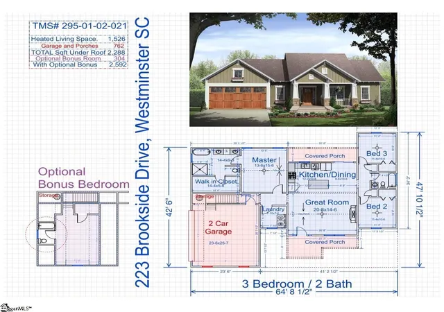 2nd image of 223 Brookside Dr, Westminster, SC 29693 | MLS# 1566278