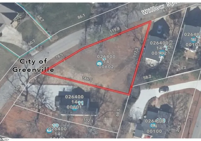 Land for sale at 9 Willow Springs Dr, Greenville, SC 29607 | MLS# 1598119