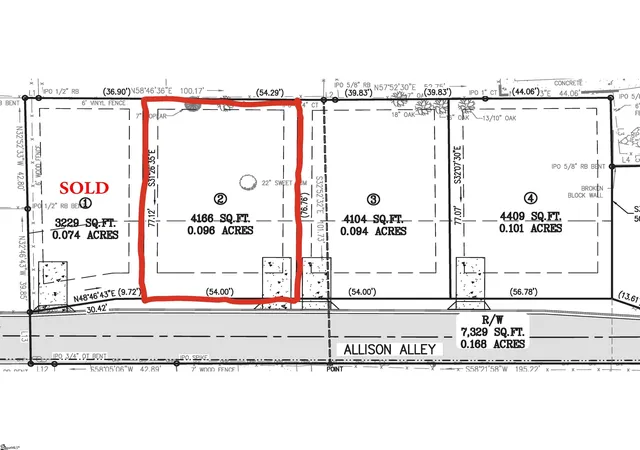 Photo 1 of Land for sale at 0 Allison St #Lot 2, Greenville, SC 29601 | MLS# 1573955 | Listing updated on 2026-09-03