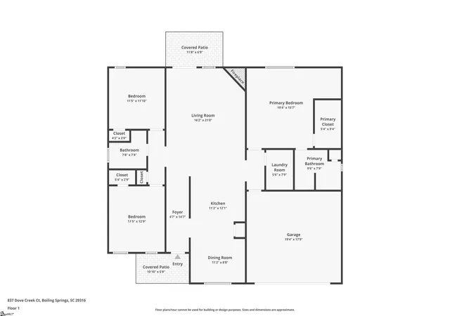 Homes for sale in Boiling Springs, SC | 837 Dove Creek Ct, Boiling Springs, SC 29316 | MLS# 1596996