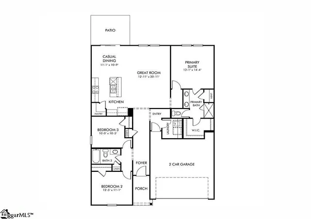 Photo 2 of Sale Pending at 1524 Erindale Dr, Wellford, SC 29385 | MLS# 1600829 | Listing updated on 2026-09-02