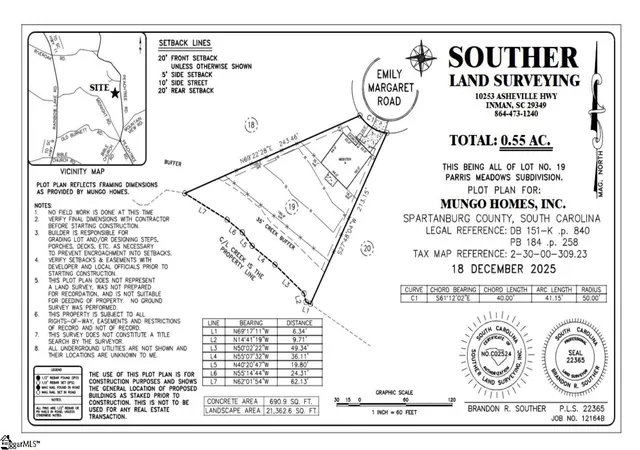 Photo 45 of Single family home for sale at 2061 Emily Margaret Rd #Lot 19, Chesnee, SC 29323 | MLS# 1581843 | Listing updated on 2026-08-10