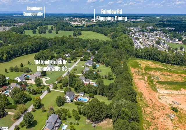 Photo 3 of Single family home for sale at 104 Knoll Creek Dr, Simpsonville, SC 29680 | MLS# 1601986 | Listing updated on 2026-09-04