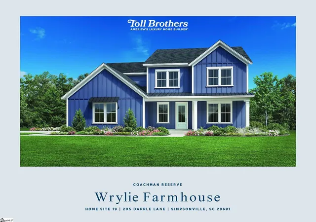 4th image of 205 Dapple Ln #Lot 19 Wrylie Farmhouse, Simpsonville, SC 29681 | MLS# 1592178