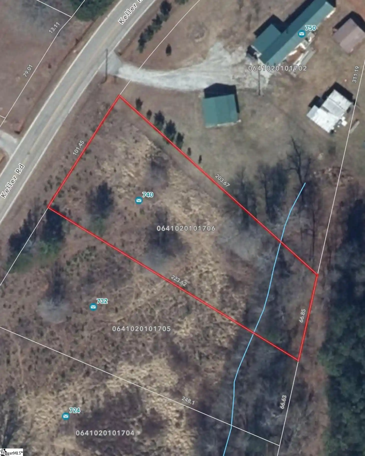 Photo 1 of Land for sale at 740 Keller Rd, Taylors, SC 29687 | MLS# 1600626 | Listing updated on 2026-10-24