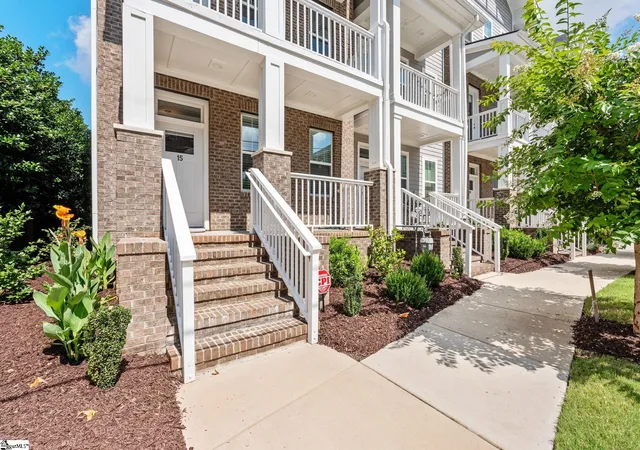 Photo 2 of Townhouse for sale at 15 Whitner St, Greenville, SC 29601 | MLS# 1600042 | Listing updated on 2026-08-22