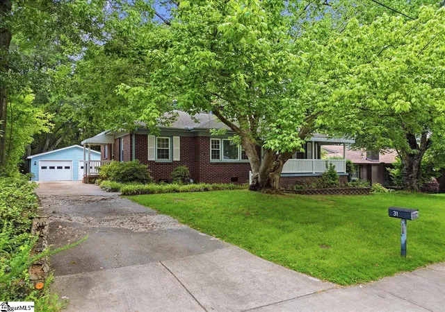 Photo 3 of Single family home for sale at 31 Blackburn St, Greenville, SC 29607 | MLS# 1595131 | Listing updated on 2026-08-31