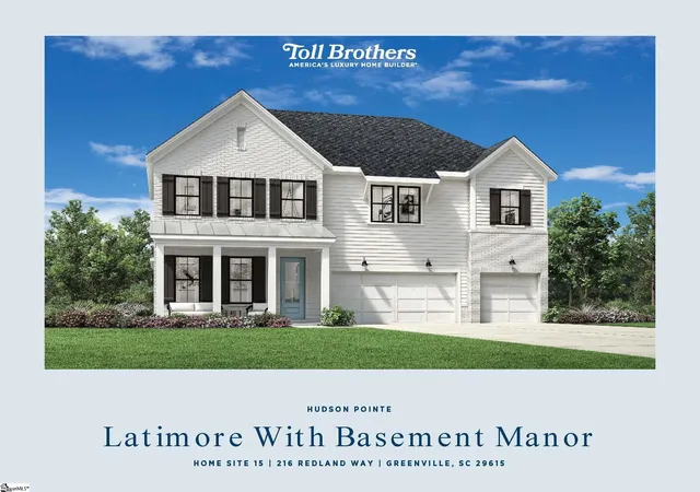 Photo 1 of Single family home for sale at 216 Redland Wy #Lot15 Lat. Manor Bsmt, Greenville, SC 29615 | MLS# 1583557 | Listing updated on 2026-08-23