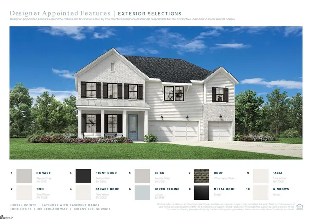 Photo 2 of Single family home for sale at 216 Redland Wy #Lot15 Lat. Manor Bsmt, Greenville, SC 29615 | MLS# 1583557 | Listing updated on 2026-08-23