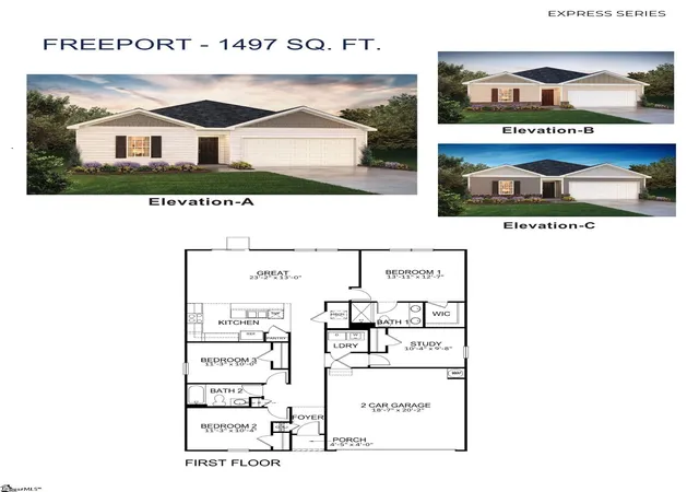 Photo 1 of Single family home for sale at 105 Sipsey Cir, Laurens, SC 29360 | MLS# 1601234 | Listing updated on 2026-08-27