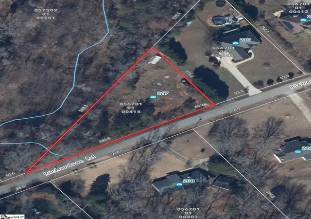 Photo 1 of Land for sale at 217 Richardson Rd, Simpsonville, SC 29680 | MLS# 1601547 | Listing updated on 2026-08-21