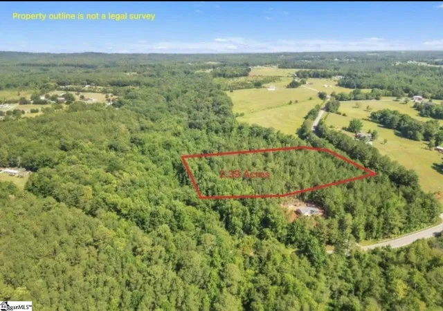 Photo 2 of Land for sale at 0 Linder Rd, Gaffney, SC 29341 | MLS# 1599498 | Listing updated on 2026-08-01