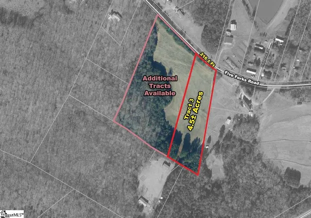 Photo 3 of Sale Pending at Tract 3 Five Forks Rd, Liberty, SC 29657 | MLS# 1600571 | Listing updated on 2026-09-30