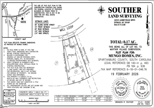 Homes for sale in Spartanburg, SC | 2281 Mill Loop #Lot 72, Spartanburg, SC 29301 | MLS# 1585564