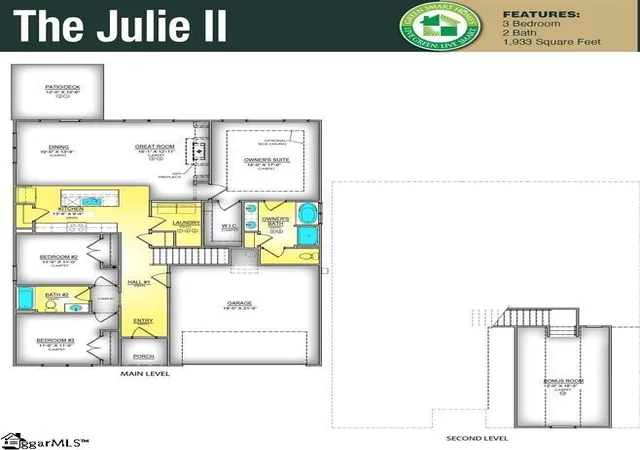 Homes for sale in Boiling Springs, SC | 184 Hunter Ridge Dr #Lot 15, Boiling Springs, SC 29316 | MLS# 1591889
