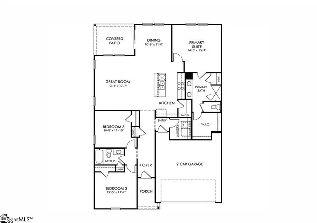 Photo 2 of Single family home for sale at 1540 Erindale Dr, Wellford, SC 29385 | MLS# 1597388 | Listing updated on 2026-08-22