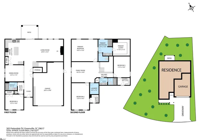 Photo 3 of Single family home for sale at 305 Patterdale Trl, Greenville, SC 29611 | MLS# 1601892 | Listing updated on 2026-09-14