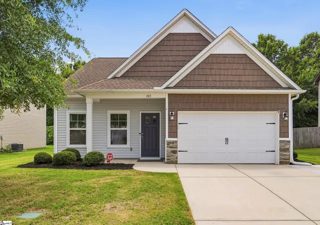 Photo 1 of Single family home for sale at 103 Chadmore St, Simpsonville, SC 29681 | MLS# 1596549 | Listing updated on 2026-09-22