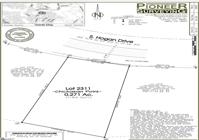 Photo 4 of Sale Pending at Lot 2311 S Hogan Dr, Westminster, SC 29693 | MLS# 1586072 | Listing updated on 2026-09-03