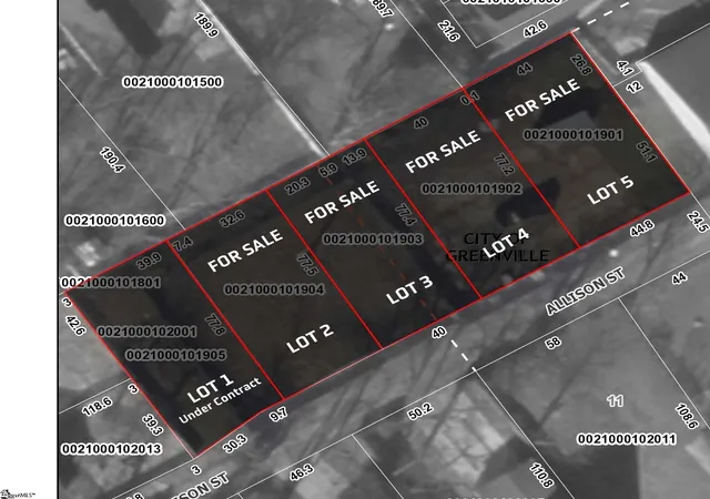 Photo 1 of Land for sale at 11 Allison St #Lot 3, Greenville, SC 29601 | MLS# 1546216 | Listing updated on 2026-09-03
