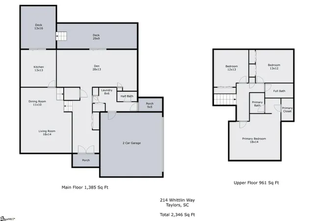 Photo 3 of Sale Pending at 214 Whittlin Wy, Taylors, SC 29687 | MLS# 1600818 | Listing updated on 2026-08-17