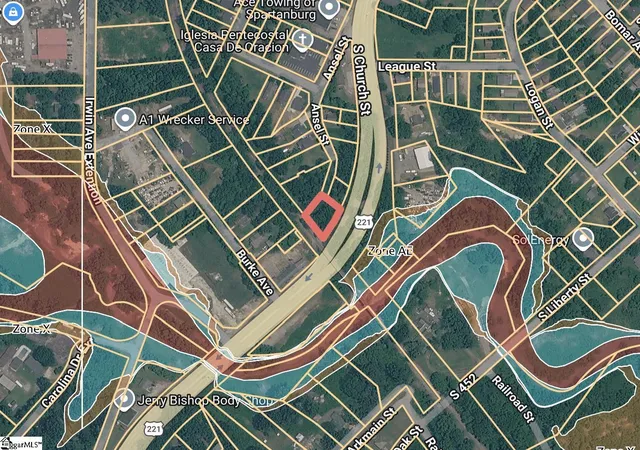 Photo 3 of Land for sale at 00 Ansel St, Spartanburg, SC 29306 | MLS# 1589696 | Listing updated on 2026-04-27