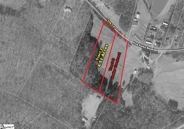 Photo 2 of Sale Pending at Tract 2 Five Forks Rd, Liberty, SC 29657 | MLS# 1601830 | Listing updated on 2026-09-05