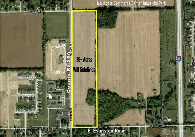 Land for sale at 36 S Acres County Rd 25a, Tipp City, OH 45371 | MLS# 947608