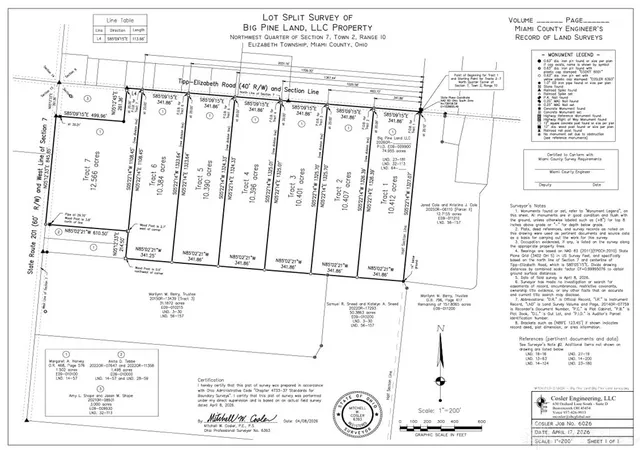 Homes for sale in New Carlisle, OH | Lot 4 Tipp Elizabeth Rd, New Carlisle, OH 45344 | MLS# 957894
