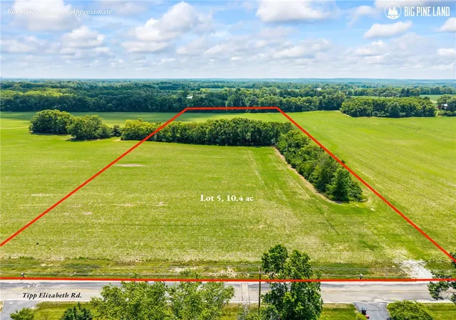 Photo 1 of Land for sale at Lot 5 Tipp Elizabeth Rd, New Carlisle, OH 45344 | MLS# 957896 | Listing updated on 2026-09-01