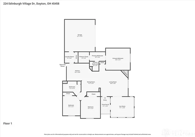 45th image of 224 Edinburgh Village Dr, Washington Twp, OH 45458 | MLS# 964286