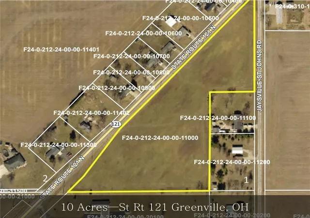 Photo 1 of Land for sale at 0 St Rt 121, Greenville, OH 45331 | MLS# 964474 | Listing updated on 2026-07-23