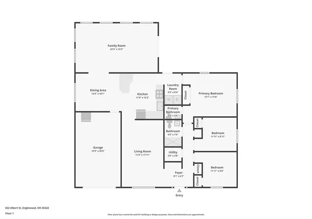Homes for sale in Englewood, OH | 822 Albert St, Englewood, OH 45322 | MLS# 964579