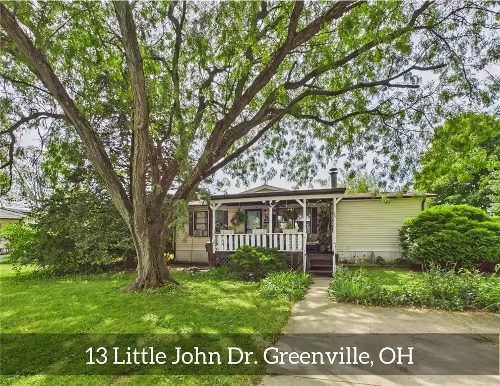 Photo 1 of Manufactured home for sale at 13 Little John Dr, Greenville, OH 45331 | MLS# 968462 | Listing updated on 2026-10-14