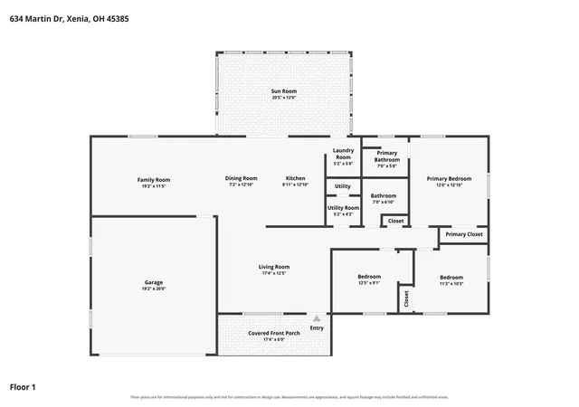 Photo 43 of Single family home for sale at 634 Martin Dr, Xenia, OH 45385 | MLS# 969620 | Listing updated on 2026-10-06