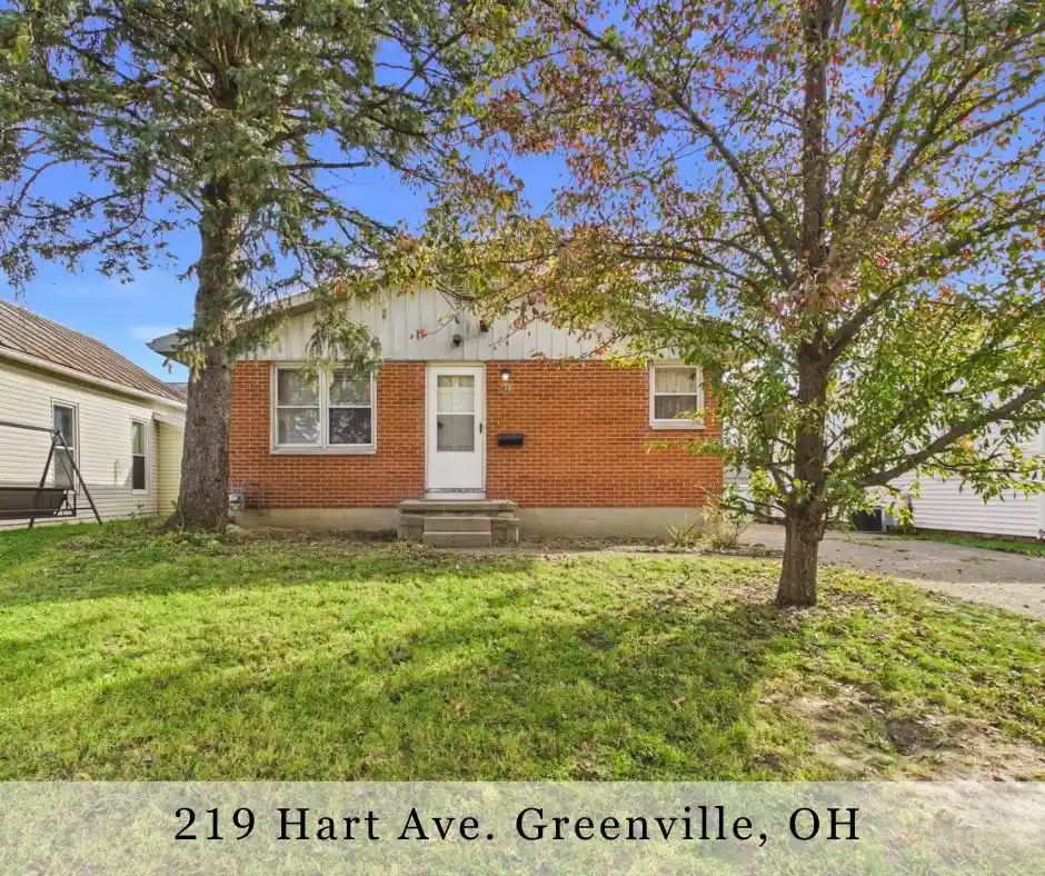 Single family home for sale at 219 Hart, Greenville, OH 45331 | MLS# 971652