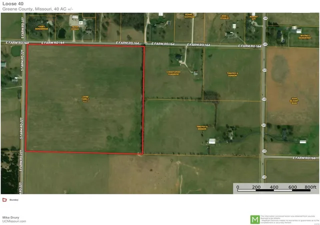 Photo 1 of Land for sale at 0 E Farm Road 164, Rogersville, MO 65742 | MLS# 22074901 | Listing updated on 2023-12-11